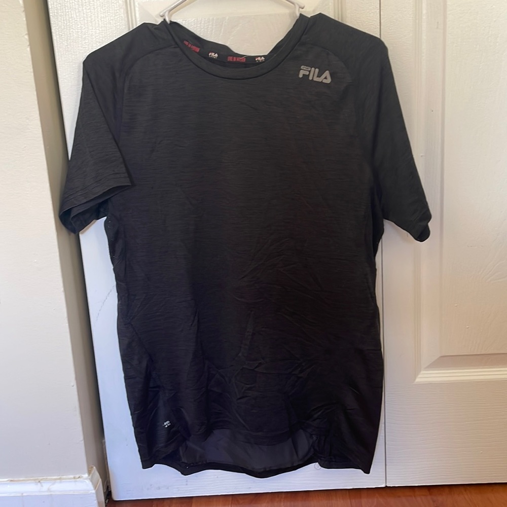 Black Fila Activewear Shirt